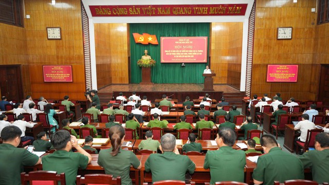 TP Huế: Tổng kết công tác diễn tập chiến đấu phòng thủ và phòng chống thiên tai năm 2026- Ảnh 1.