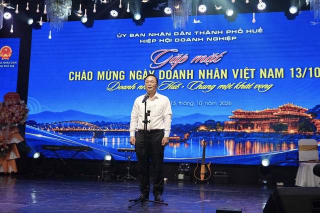 TP Huế: Lấy doanh nghiệp làm trung tâm, kiến tạo động lực phát triển - Ảnh 1.
