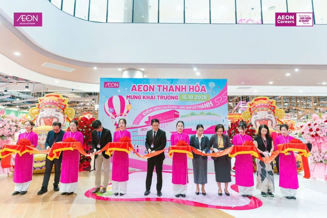AEON MALL Thanh Hóa mở cửa: Đòn bẩy mới cho thị trường bán lẻ và sản phẩm xứ Thanh- Ảnh 1.