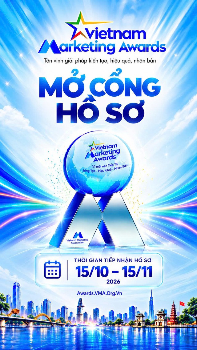 Vietnam Marketing Awards 2026 chính thức mở cổng tiếp nhận hồ sơ và đề cử - Ảnh 1.