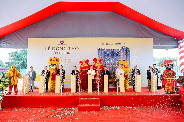 TP.HCM: Vạn Xuân Group động thổ dự án Happy One Elite - Ảnh 1.