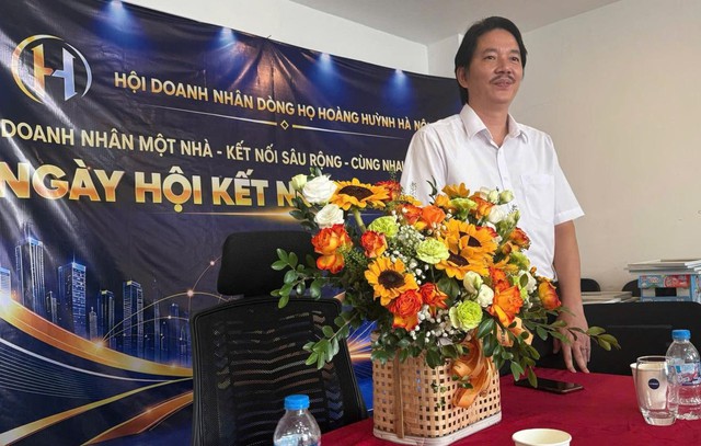 Doanh nhân dòng họ Hoàng - Huỳnh Hà Nội:
Kết nối giao thương, mở rộng hợp tác, hướng tới phát triển bền vững
- Ảnh 2.
