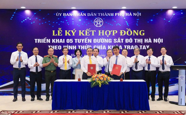 Hà Nội: Vinhomes - SGC đầu tư gần 900.000 tỷ đồng xây dựng 5 tuyến metro Hà Nội - Ảnh 1.