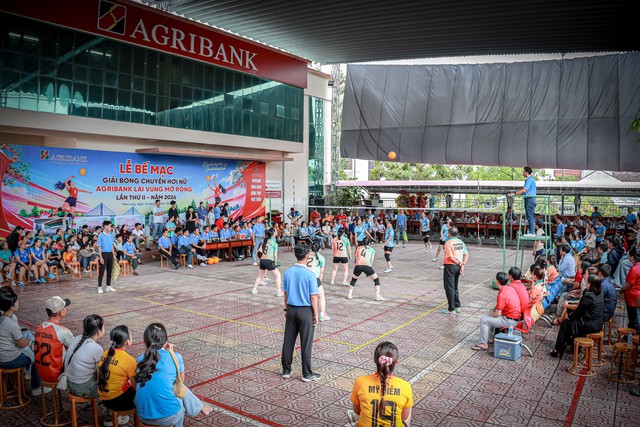 Đội Trường THCS Hoà Long vô địch Giải bóng chuyền hơi nữ Agribank Lai Vung mở rộng lần II- Ảnh 2.