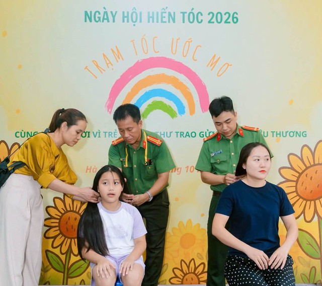 Trao gửi yêu thương trong “Ngày hội hiến tóc năm 2026” - Ảnh 2.