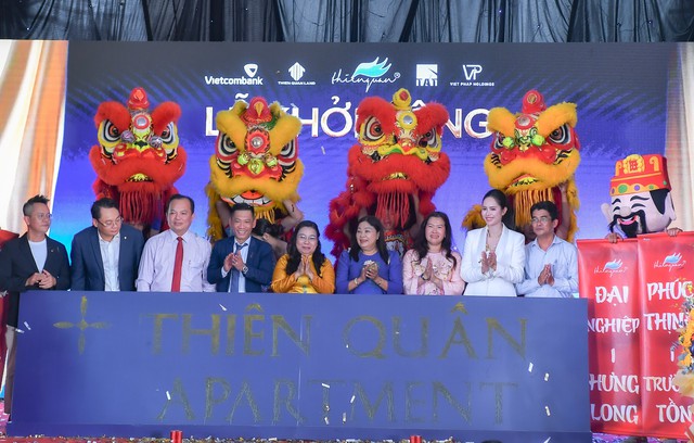 Khởi công dự án căn hộ chung cư hạng sang Thiên Quân Apartment - Ảnh 4.