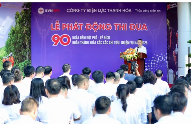 Điện lực Thanh Hóa: 90 ngày bứt tốc, quyết tâm về đích - Ảnh 1.