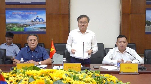 Quảng Trị: Thúc đẩy xây dựng Khu kinh tế thương mại qua biên giới chung Lao Bảo - Densavan- Ảnh 2.