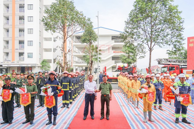Cần Thơ: Thực tập phương án chữa cháy, CNCH cấp thành phố năm 2026- Ảnh 3.