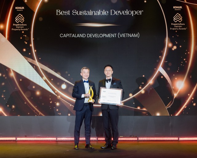 CapitaLand Development được tôn vinh doanh nghiệp phát triển bền vững, đóng góp xã hội và thiết kế xuất sắc - Ảnh 1.