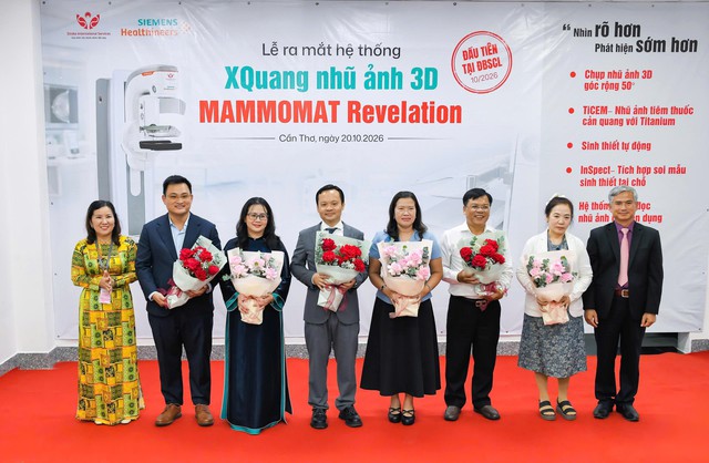 Bệnh viện Đa khoa Quốc tế S.I.S Cần Thơ khánh thành hệ thống nhũ ảnh 3D tích hợp AI đầu tiên tại ĐBSCL - Ảnh 4.