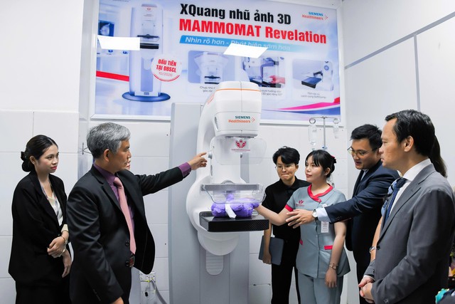 Bệnh viện Đa khoa Quốc tế S.I.S Cần Thơ khánh thành hệ thống nhũ ảnh 3D tích hợp AI đầu tiên tại ĐBSCL - Ảnh 3.