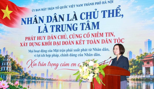 Hà Nội: Nâng cao năng lực tham mưu và tổ chức thực hiện nhiệm vụ cho cán bộ Mặt trận trong giai đoạn mới- Ảnh 1.