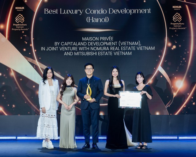CapitaLand Development được tôn vinh doanh nghiệp phát triển bền vững, đóng góp xã hội và thiết kế xuất sắc - Ảnh 3.