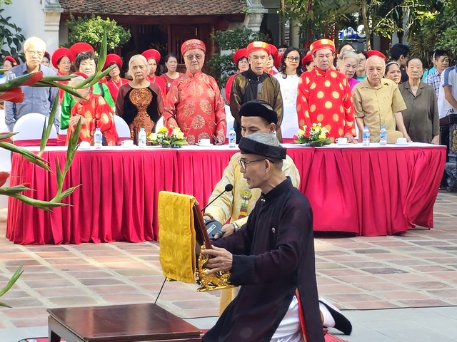Khánh thành công trình tu bổ, tôn tạo di tích Quốc gia đặc biệt đền Voi Phục  - Ảnh 1.
