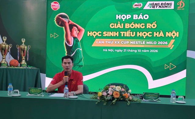 Gần 100 đội bóng tham gia Giải Bóng rổ học sinh Tiểu học Hà Nội 2026- Ảnh 3.