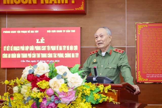 Phát huy vai trò cựu Công an nhân dân trong công tác phòng, chống ma túy- Ảnh 2.