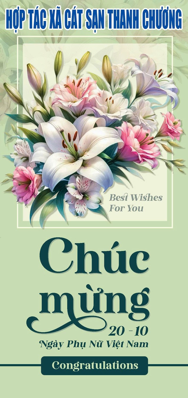 Chúc mừng ngày 20/10!  - Ảnh 1.