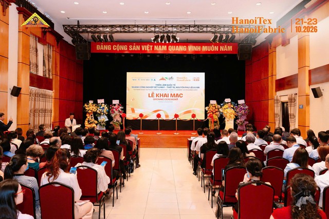 HanoiTex & HanoiFabric 2026: Mở rộng cơ hội giao thương, nâng sức cạnh tranh doanh nghiệp dệt may- Ảnh 1.