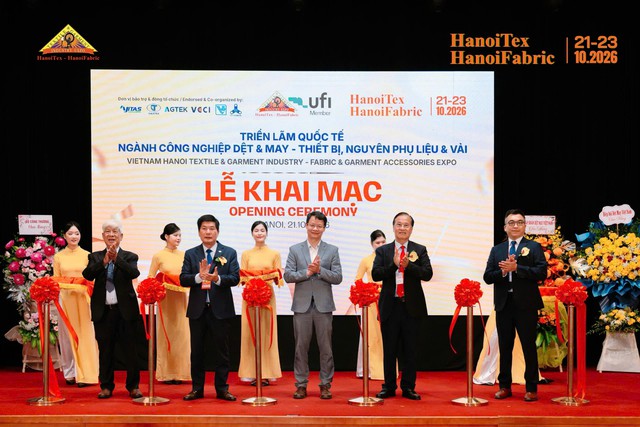 HanoiTex & HanoiFabric 2026: Mở rộng cơ hội giao thương, nâng sức cạnh tranh doanh nghiệp dệt may- Ảnh 2.