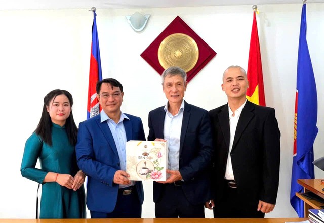 “Cà phê Người lính” trên đường vươn ra thế giới - Ảnh 1.