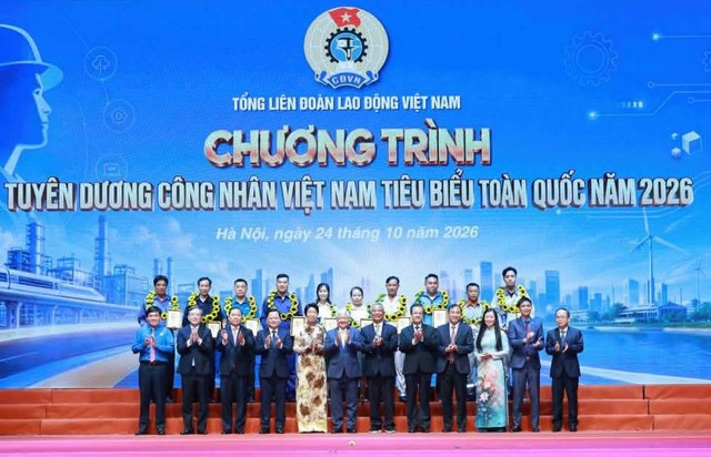 Tuyên dương 10 công nhân Việt Nam tiêu biểu toàn quốc năm 2026- Ảnh 4.