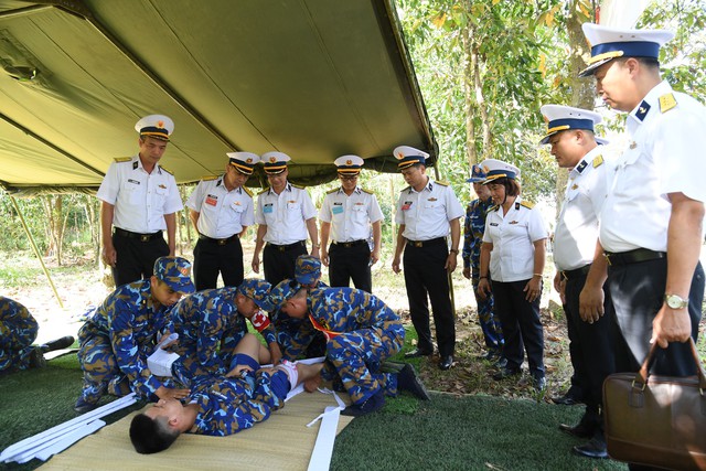 Trung tâm Bảo đảm Kỹ thuật Vùng 2 Hải quân thi 4 chuyên ngành hậu cần Quân chủng- Ảnh 5.