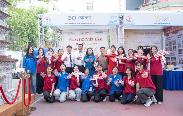 JOB FAIR 2026 - Nhịp cầu kết nối nhà trường, doanh nghiệp và sinh viên- Ảnh 1.