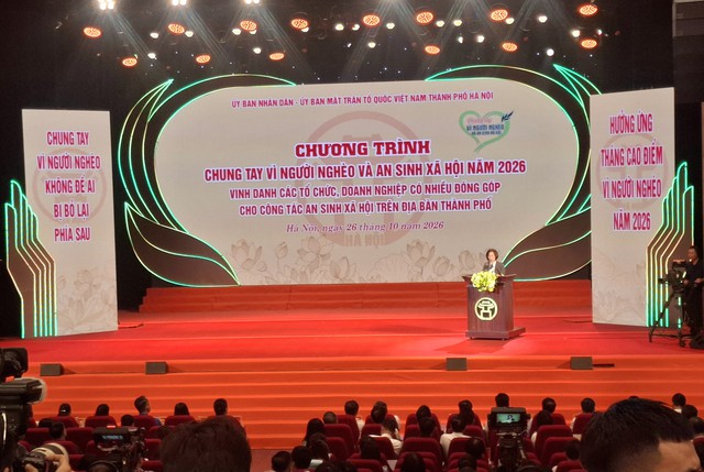 Hà Nội chung tay lan tỏa những giá trị nhân văn tốt đẹp - Ảnh 1.