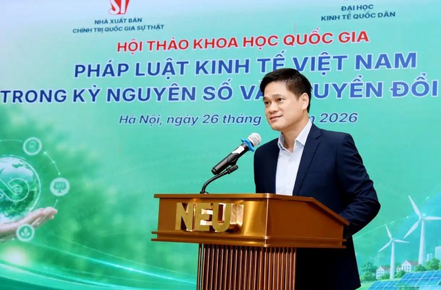 Hoàn thiện pháp luật kinh tế Việt Nam trong kỷ nguyên số và chuyển đổi xanh  - Ảnh 1.