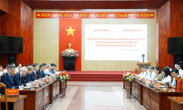 Quảng Trị: Định hình trung tâm năng lượng bền vững qua chương trình hợp tác Việt Nam - EU- Ảnh 1.