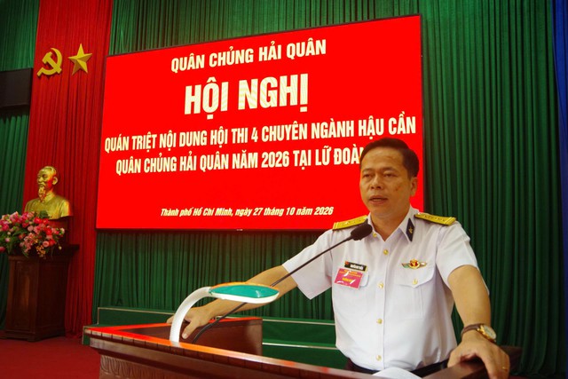 Lữ đoàn 125 Hải quân nâng cao chất lượng đảm bảo hậu cần qua hội thi - Ảnh 1.