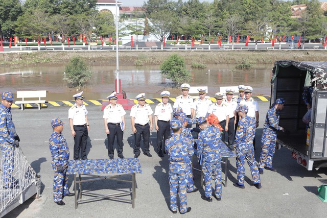 Lữ đoàn 125 Hải quân nâng cao chất lượng đảm bảo hậu cần qua hội thi - Ảnh 5.