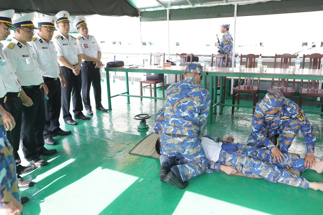 Lữ đoàn 125 Hải quân nâng cao chất lượng đảm bảo hậu cần qua hội thi - Ảnh 6.