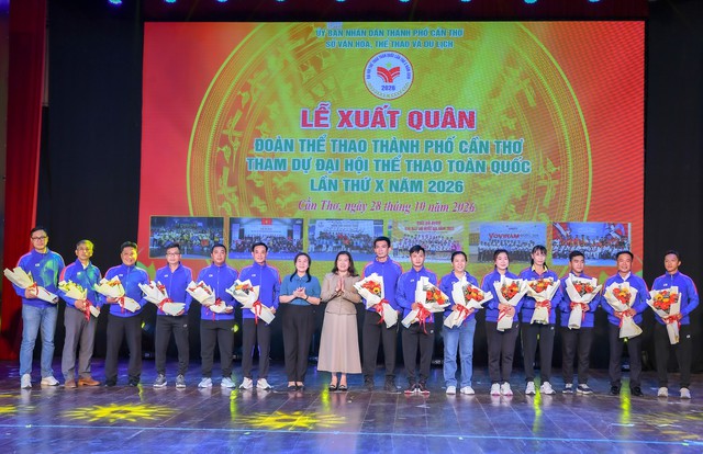Đoàn Thể thao TP Cần Thơ xuất quân tham dự Đại hội Thể thao toàn quốc lần thứ X- Ảnh 8.