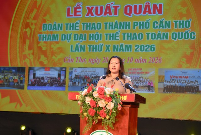 Đoàn Thể thao TP Cần Thơ xuất quân tham dự Đại hội Thể thao toàn quốc lần thứ X- Ảnh 5.
