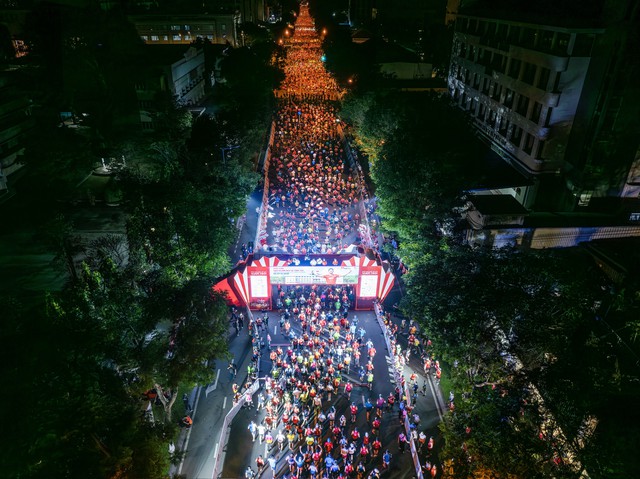 Giải Marathon Quốc tế TP.HCM Techcombank mùa thứ 9 khởi động, dự kiến thu hút hơn 24.000 vận động viên- Ảnh 1.