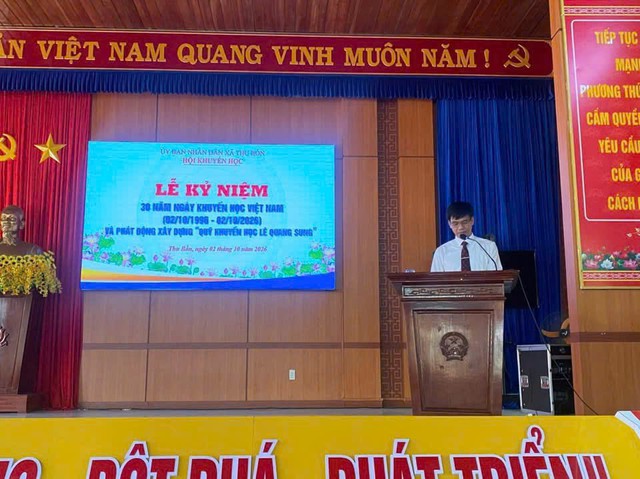 Xã Thu Bồn: Lan tỏa truyền thống hiếu học, chung tay xây dựng Quỹ Khuyến học Lê Quang Sung- Ảnh 1.