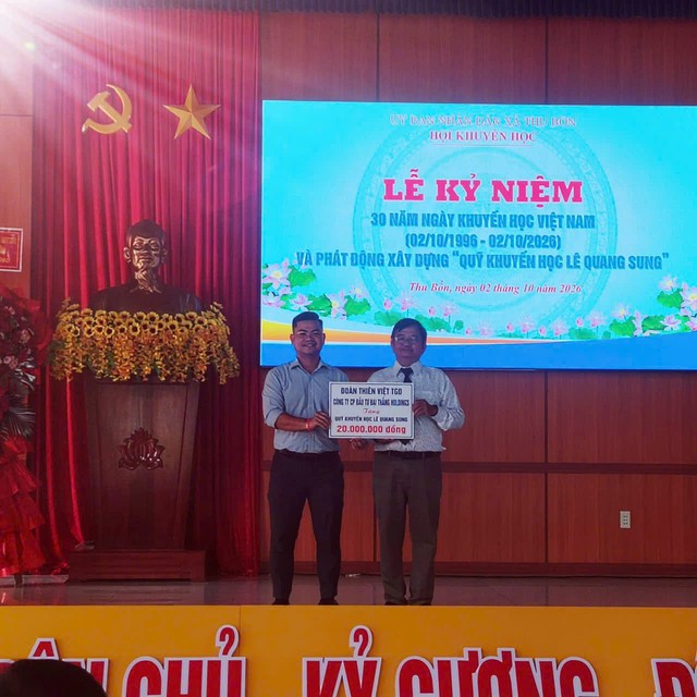 Xã Thu Bồn: Lan tỏa truyền thống hiếu học, chung tay xây dựng Quỹ Khuyến học Lê Quang Sung- Ảnh 5.
