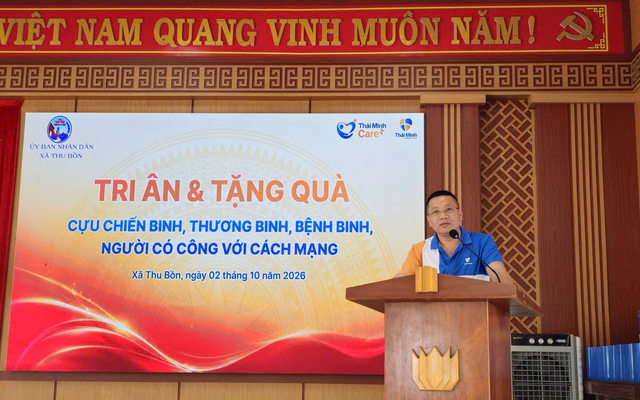 Xã Thu Bồn: Trao yêu thương, gửi trọn nghĩa tình đến người có công- Ảnh 1.