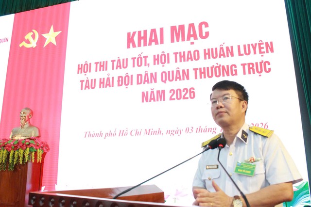 Trường THPT Thanh Đa kết nạp đảng viên, về nguồn tại Bộ Tư lệnh Vùng 2 Hải quân- Ảnh 6.