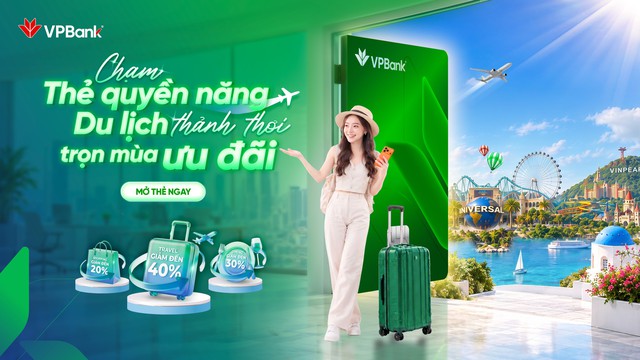 Một chiếc thẻ, muôn trải nghiệm: Du lịch thảnh thơi, chi tiêu thêm lợi ích cùng VPBank - Ảnh 1.