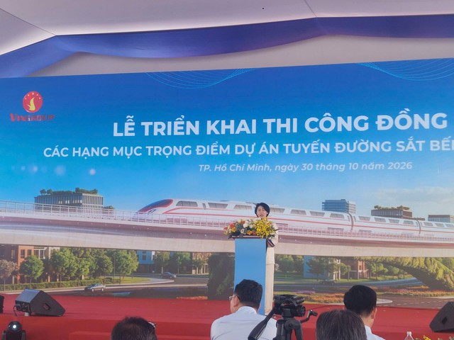 Vinspeed tăng tốc thi công tuyến đường sắt tốc độ cao Bến Thành - Cần Giờ - Ảnh 2.