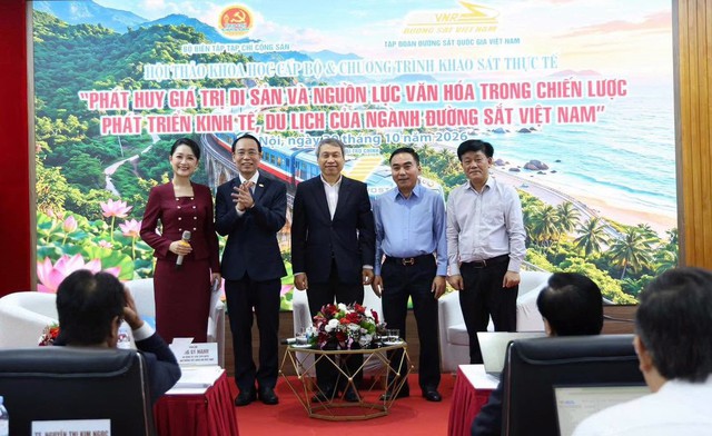 Di sản, văn hóa đường sắt trong chiến lược phát triển kinh tế - du lịch quốc gia- Ảnh 2.