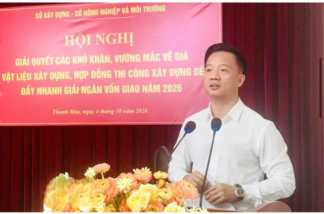 Thanh Hóa: Gỡ “nút thắt” vật liệu xây dựng, tạo đà tăng tốc giải ngân đầu tư công- Ảnh 3.