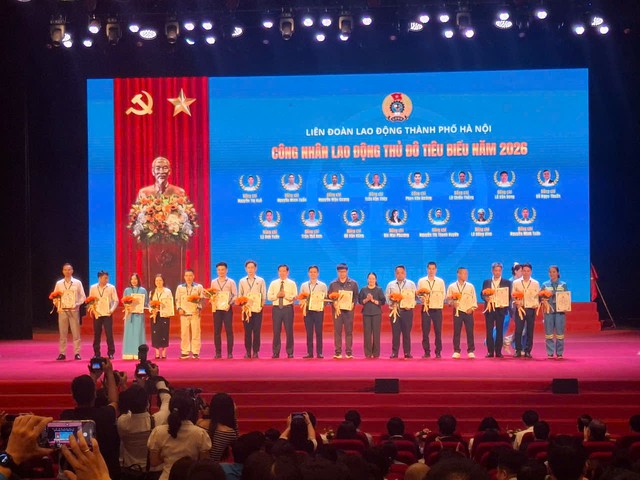 Tôn vinh doanh nghiệp vì người lao động, công nhân lao động Thủ đô tiêu biểu năm 2026 - Ảnh 5.