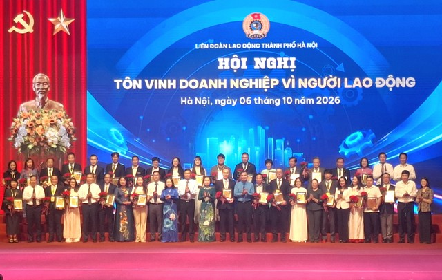 Tôn vinh doanh nghiệp vì người lao động, công nhân lao động Thủ đô tiêu biểu năm 2026 - Ảnh 2.