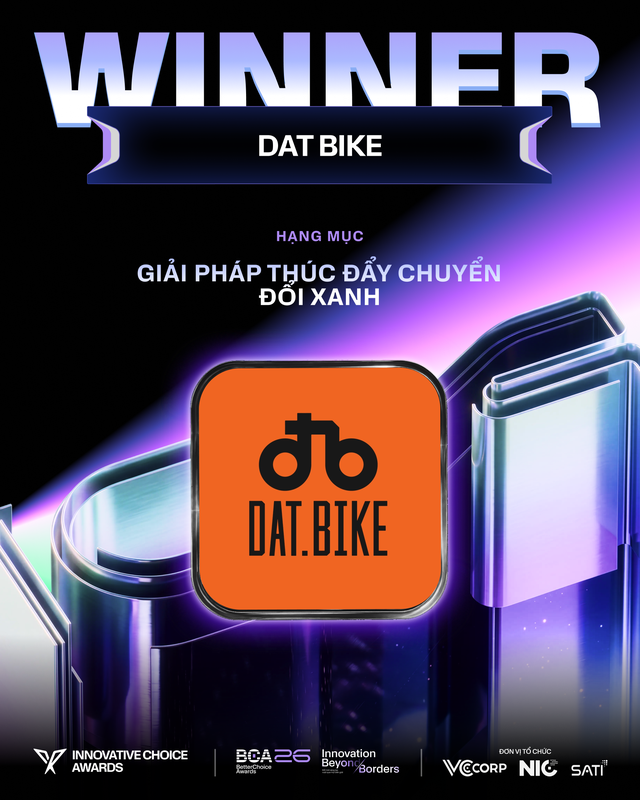 Công nghệ Sạc tích hợp của Dat Bike đạt giải thưởng “Giải pháp thúc đẩy chuyển đổi xanh” tại Better Choice Awards 2026- Ảnh 4.