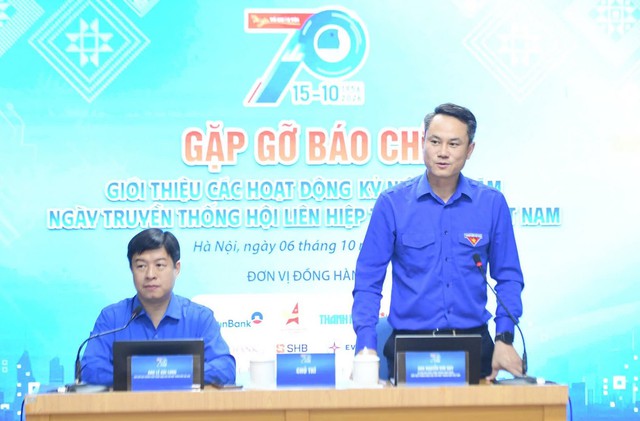 Sôi nổi các hoạt động kỷ niệm 70 năm Ngày truyền thống Hội LHTN Việt Nam - Ảnh 1.