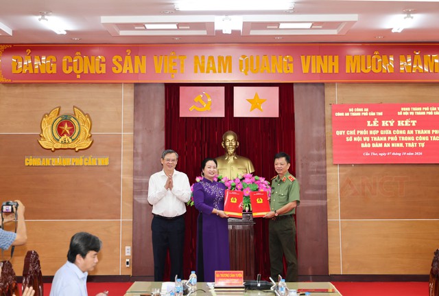 Tăng cường quan hệ phối hợp giữa Công an TP Cần Thơ và Sở Nội vụ trong công tác bảo đảm ANTT- Ảnh 3.